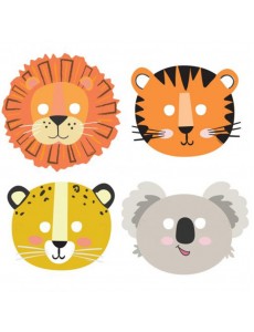 Máscaras Animais Selva